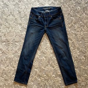 Cropped skinny jeans